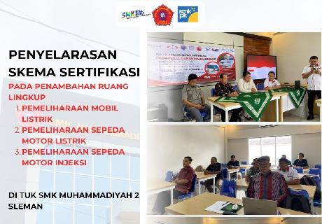 PENYELARASAN SKEMA SERTIFIKASI PADA PENAMBAHAN RUANG LINGKUP TUK